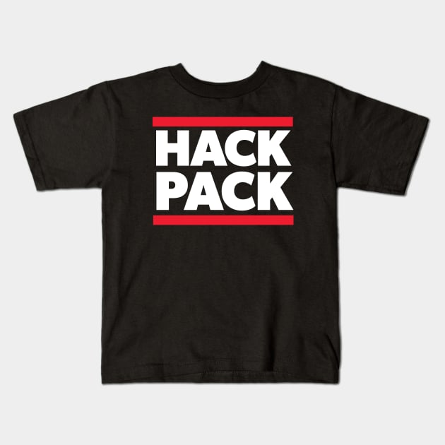 HACK PACK Kids T-Shirt by Howchie